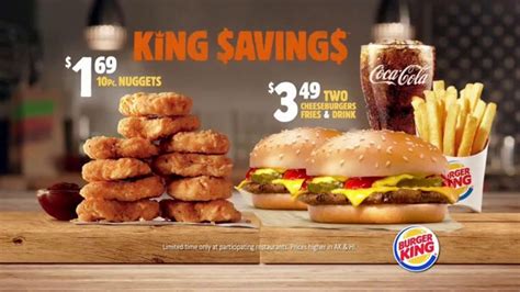 Burger King Savings