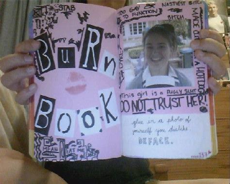 Burn Book Pages Example