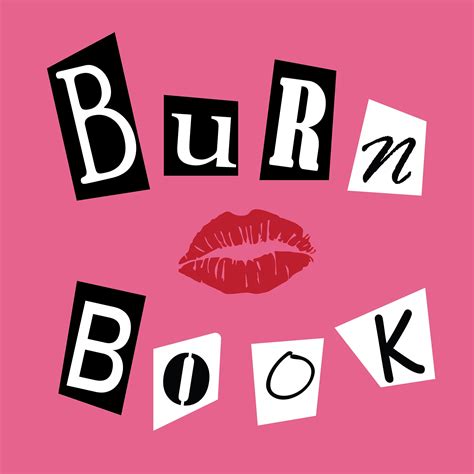 Burn Book Template 1