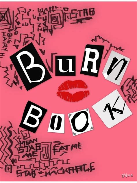 Burn Book Template 4