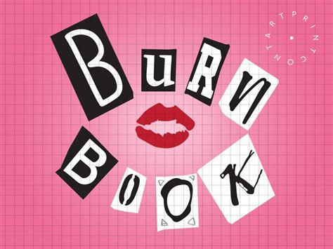 Burn Book Template 6