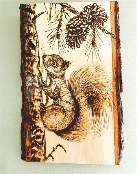 Burned Wood Art