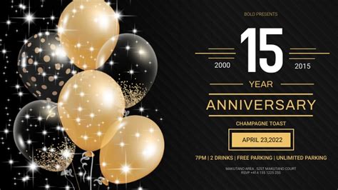 Business Anniversary Templates Image 9