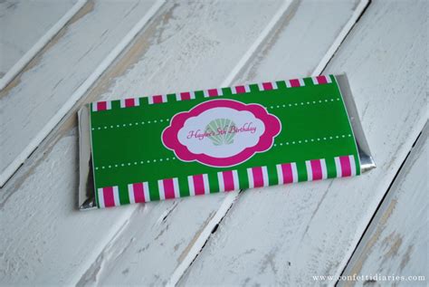 Business candy bar wrappers designs