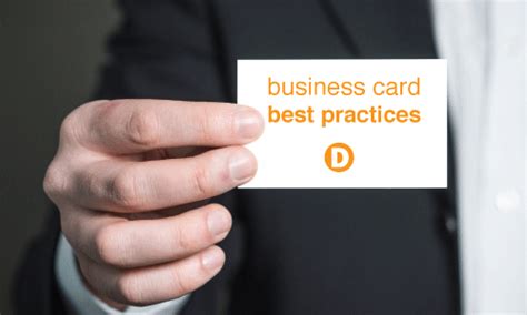 Business Card Best Practices