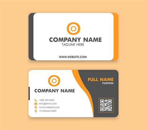 Business Card Contact Information