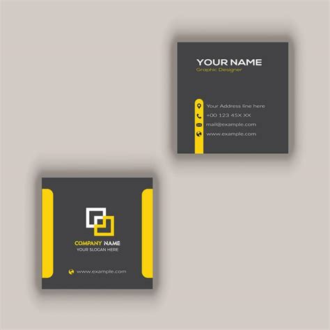 Minimalist Business Card Design