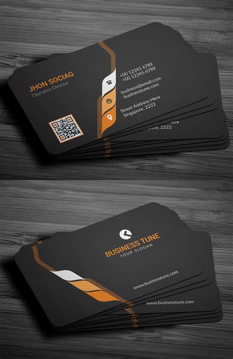 Business Card Design Template 10