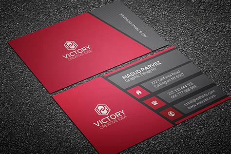 Business Card Design Templates PSD