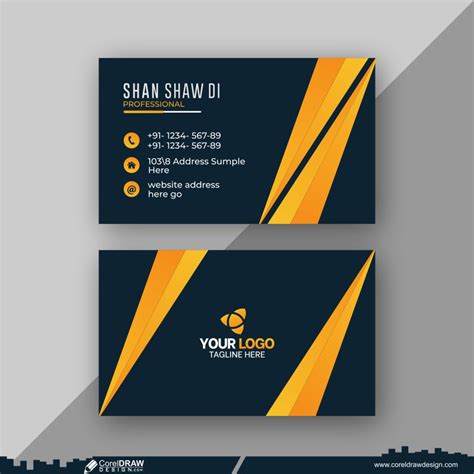 Business Card Design with Gradients