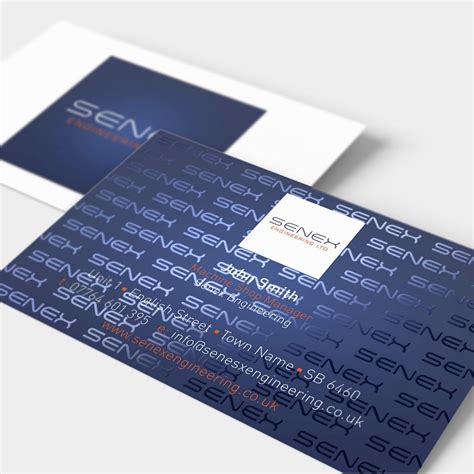 Business Card Design with Spot Varnish