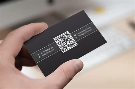 Business Card Designs with QR Code