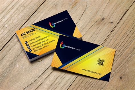 Business Card Template Design Examples 6