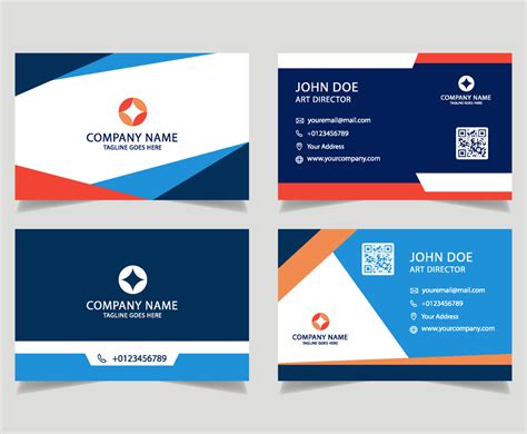 Business Card Template Design Templates 9