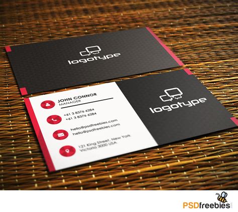 Business Card Template Examples