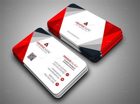 Business Card Template Psd With Bleed 6