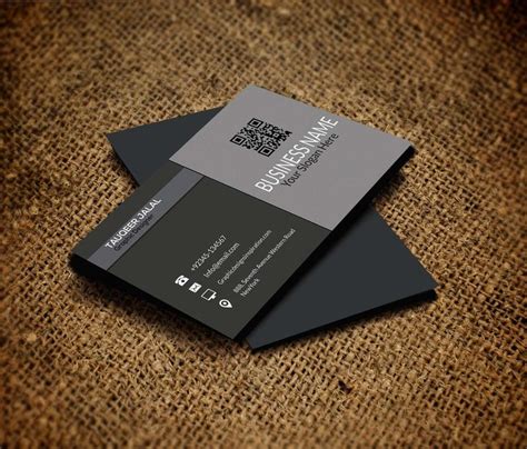 Business card templates for InDesign