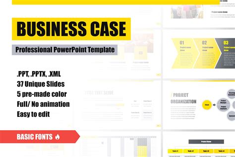 Business Case Template Keynote