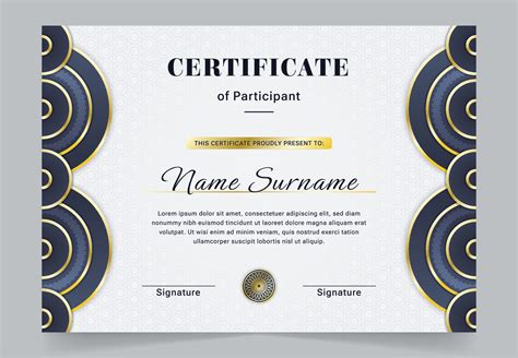 Business Certificate Template