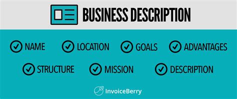 Business Description Key Elements