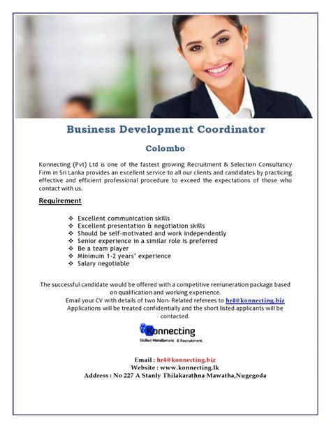 Business Development Coordinator