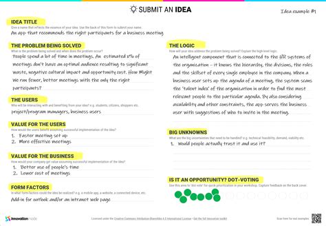 Business Idea Template 10