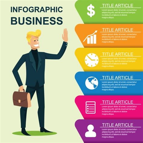 Business Infographic Template by Canva