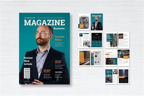 Business Magazine Template