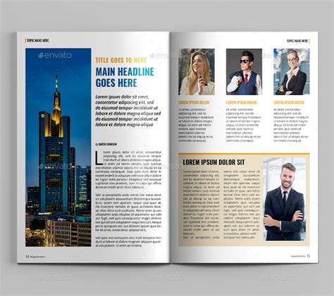 Business Magazine Template