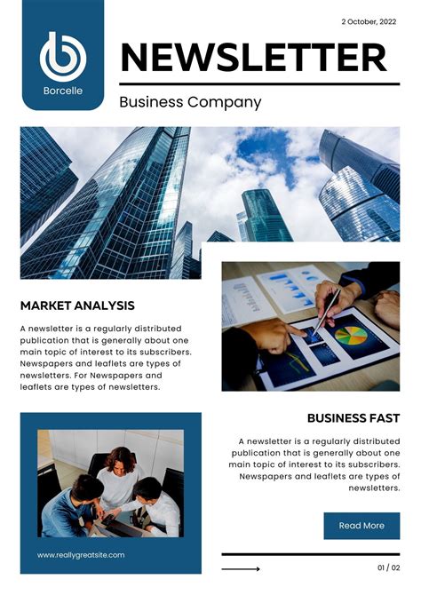 Business Newsletter Template