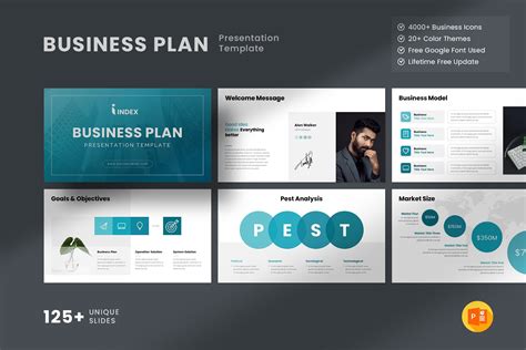 Business Plan Presentation Design