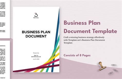 Business plan template Google Docs