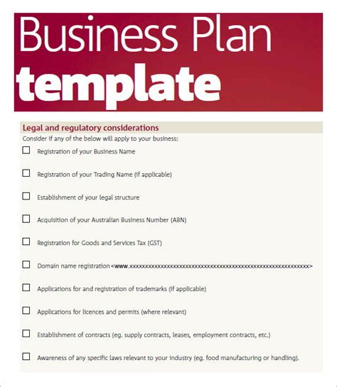 Business Plan Template PDF