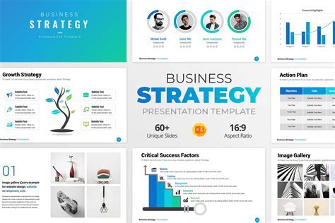 Business Presentation Template Design