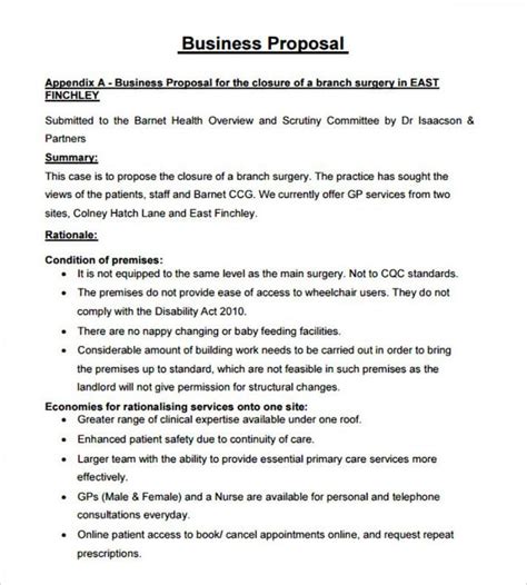 Business Proposal Template 9