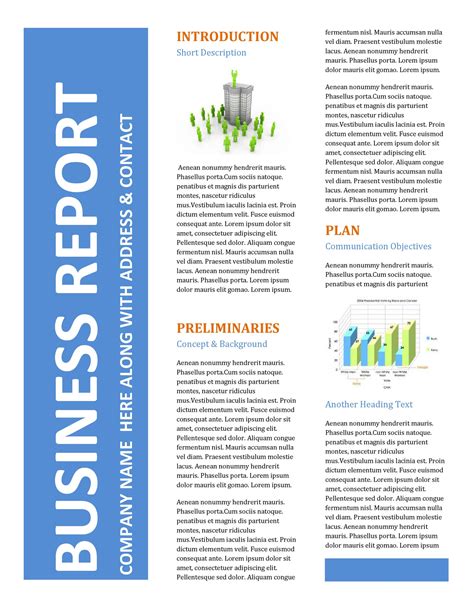 Business report template 7