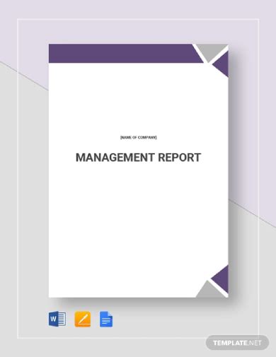 Google Docs Business Report Template