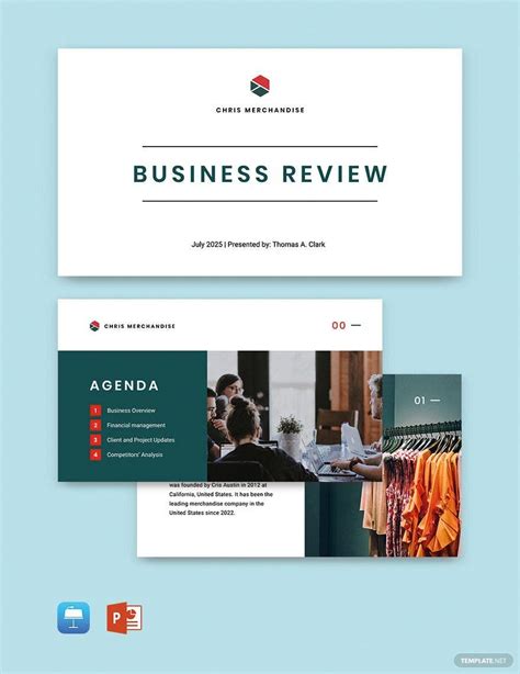 Business Review Template Keynote