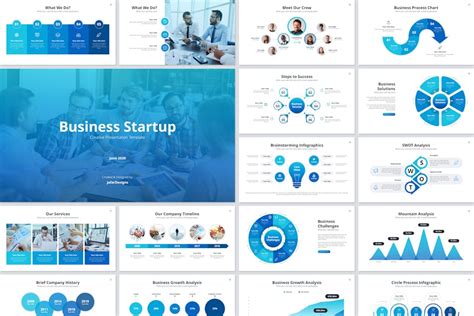 Business Startup PowerPoint Template Design 2