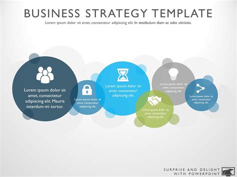 Business Strategy PowerPoint Template Elements