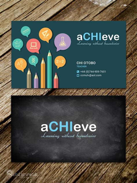 Business Tutor Business Cards