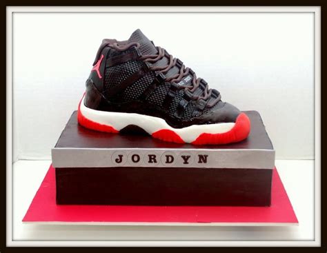 Buttercream Jordan Shoe Cake