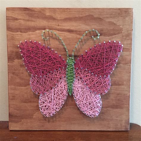 Butterfly String Art