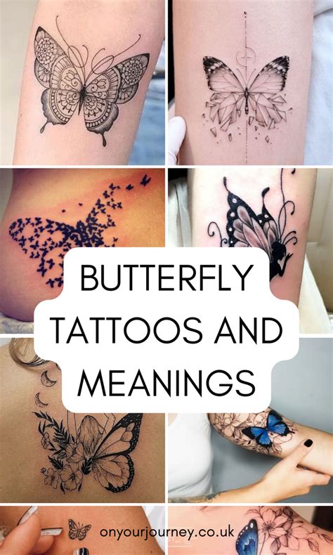 Description of Butterfly Tattoo Meanings