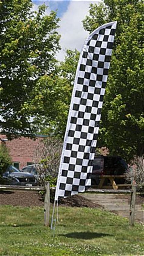 Buy a pre-printed checkered flag