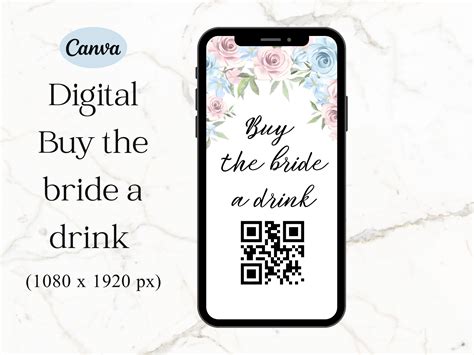 Buy the Bride a Drink Wedding Template Example 1