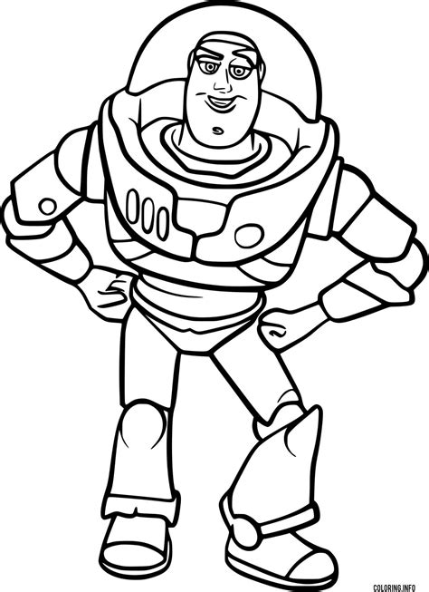 Free Buzz Lightyear Coloring Pages