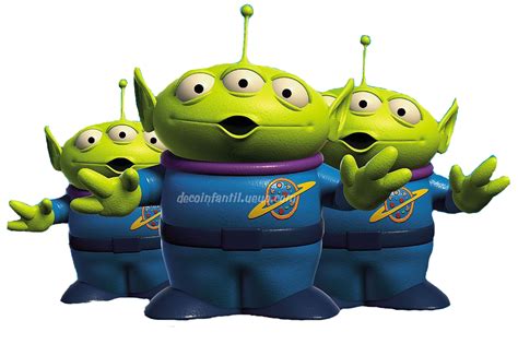 Buzz Lightyear with Alien Friends