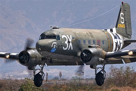 C-47 Skytrain Landing