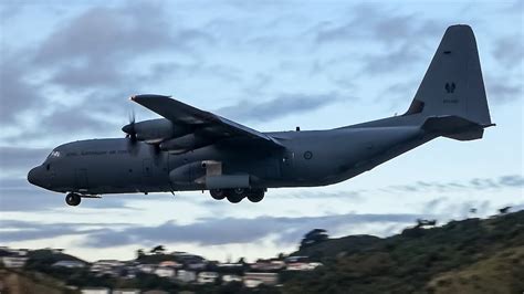 C-130J Super Hercules landing